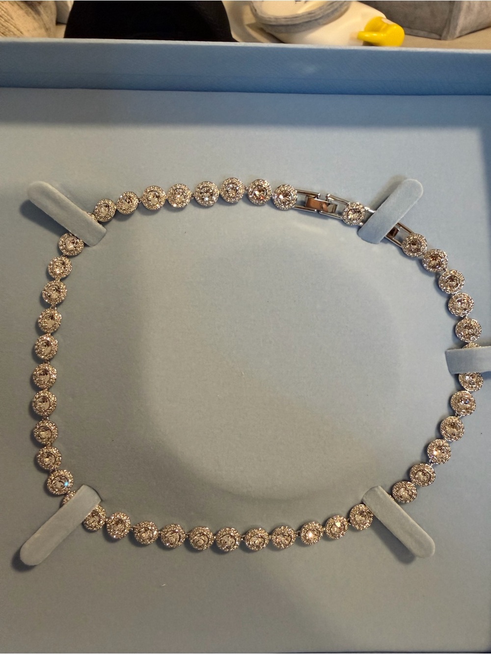 Swarovski tennis necklace